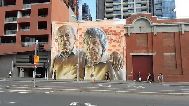 street arts shown in pic in Australia